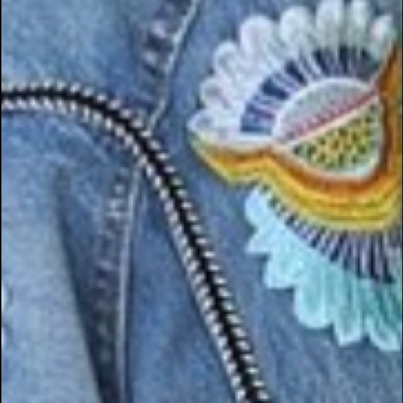 Embroidered Jean Jacket - Picture 4 of 4